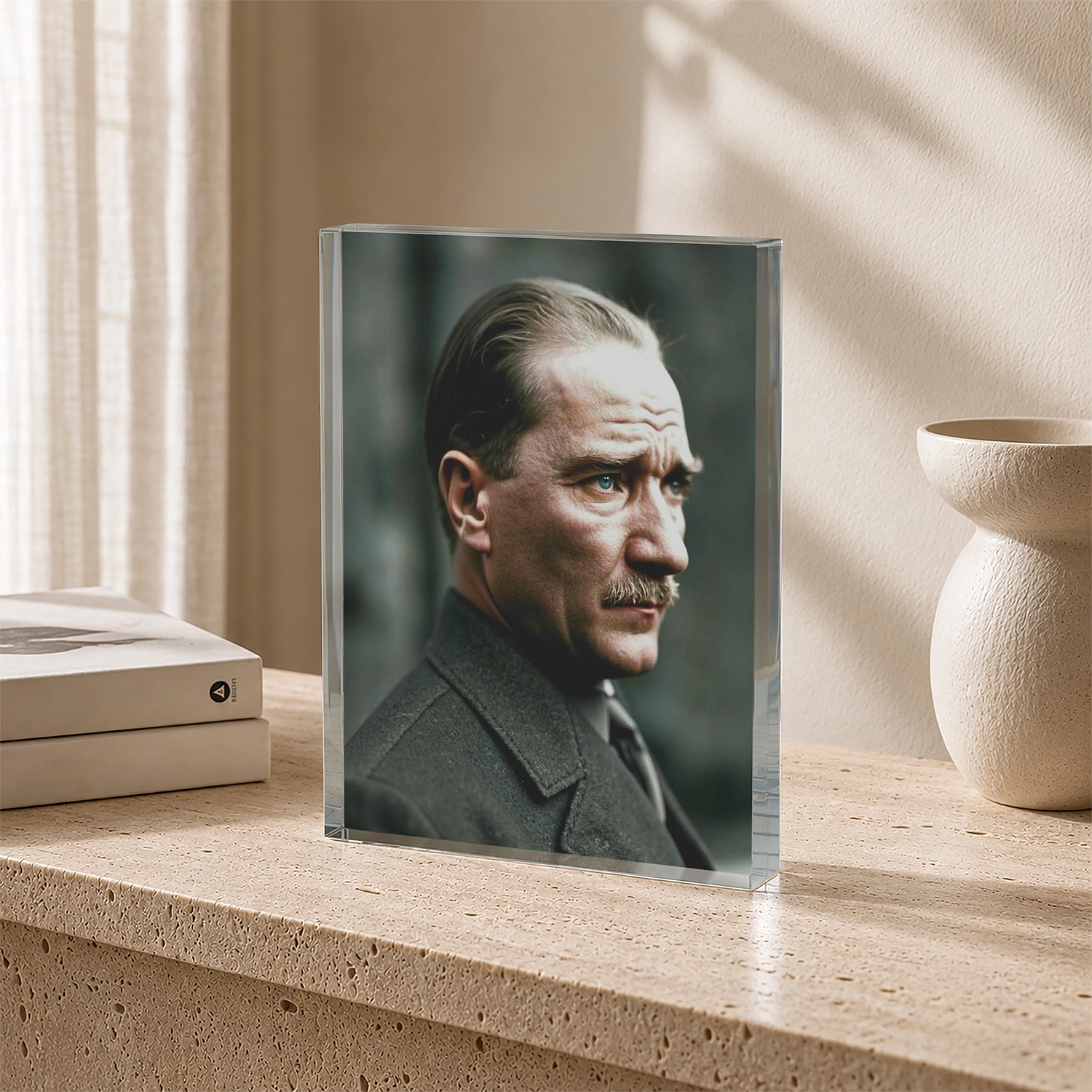 Atatürk | Koleksiyonluk Akrilik Masaüstü Dekor