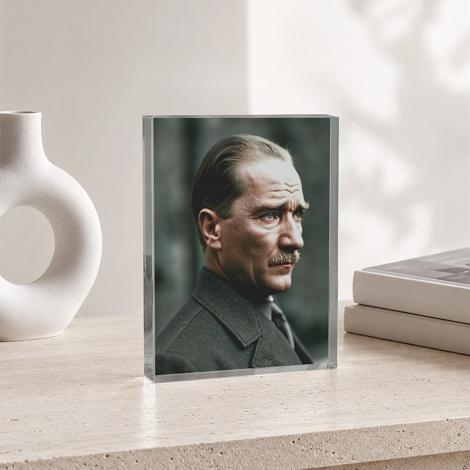 Atatürk | Koleksiyonluk Akrilik Masaüstü Dekor
