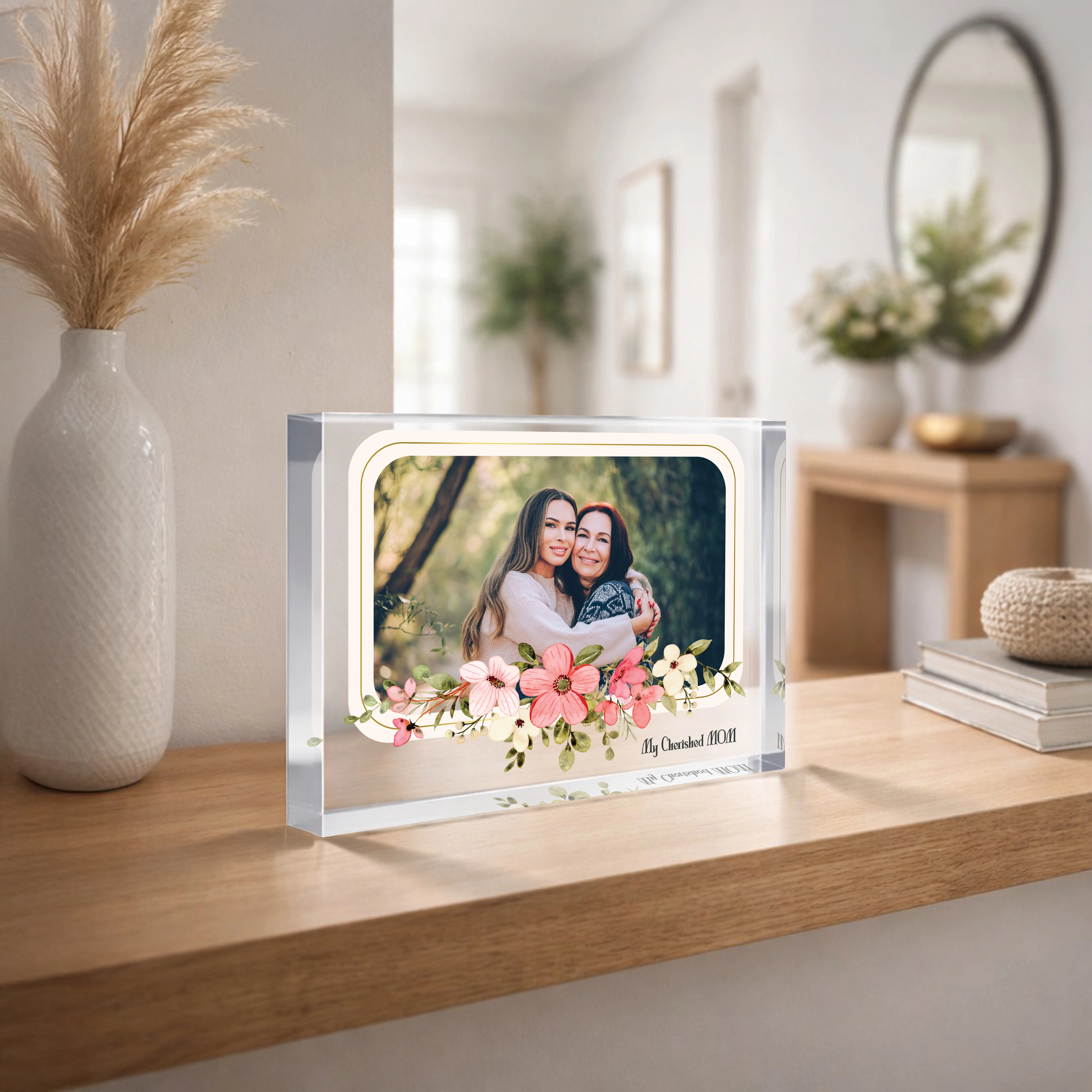 Anne & Anı | Fotoğraf ve Mesajlı Premium Akrilik Dekor