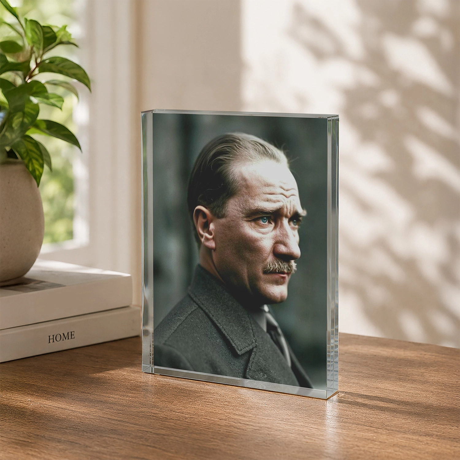 Atatürk | Koleksiyonluk Akrilik Masaüstü Dekor