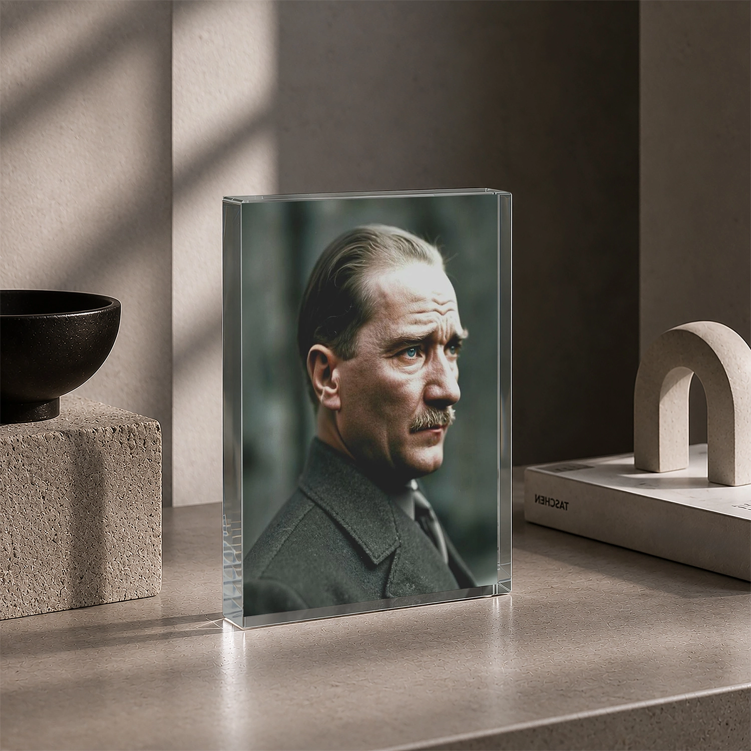 Atatürk | Koleksiyonluk Akrilik Masaüstü Dekor