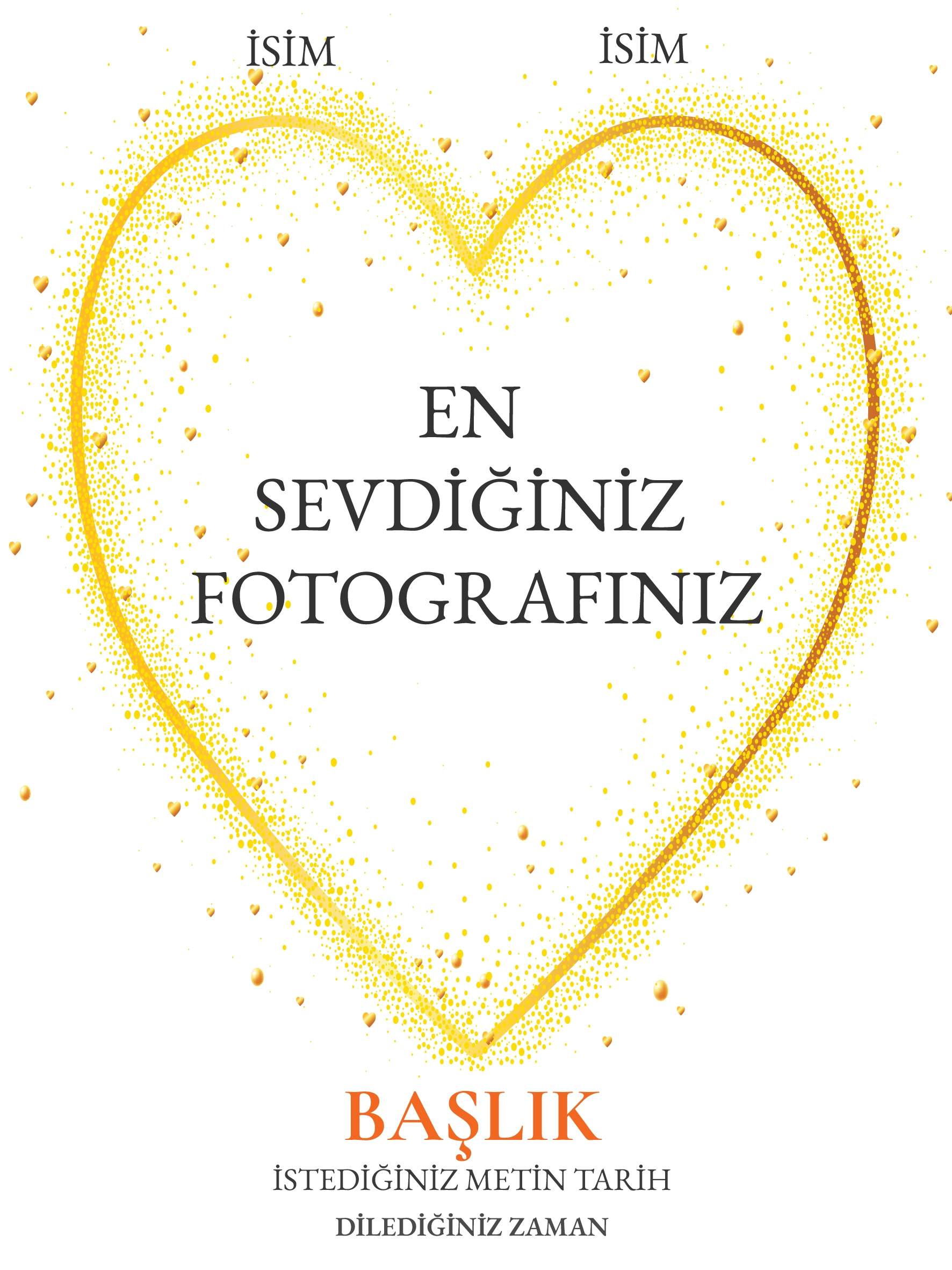 Çiftlere Özel Aşk Tasarımlı Akrilik Cam Blok