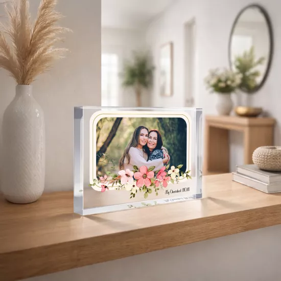 Anne & Anı | Fotoğraf ve Mesajlı Premium Akrilik Dekor