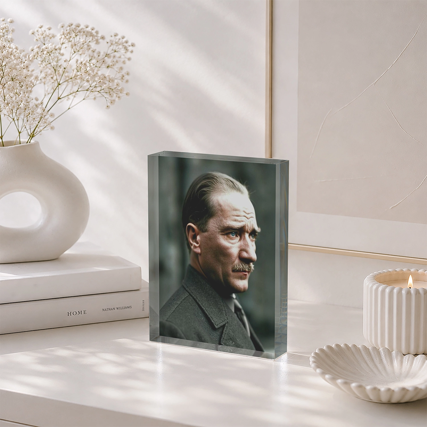 Atatürk | Koleksiyonluk Akrilik Masaüstü Dekor